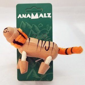 New Anamalz Tiger Wooden Toy for Ages 3+ | TI2010